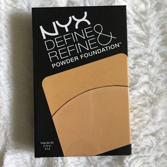 NYX Define & Refine Powder foundation Golden New - Picture 1 of 3